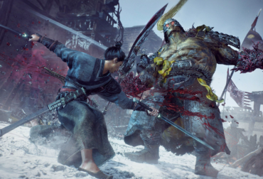 Guia Wo Long Fallen Dynasty Deflexão e Moral: Imagem do herói em frente a uma Bandeira de Batalha (Battle Flag), simbolizando a elevação do nível de moral, um dos pontos essenciais do guia.