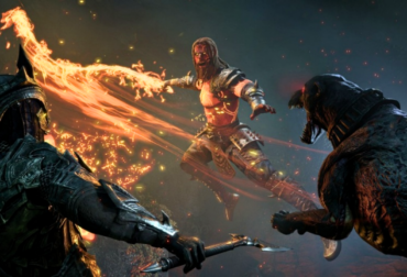 Arte oficial de The Elder Scrolls Online destacando a Temporada Zero: Dawn and Dusk com guerreiros em frente a um portal de Oblivion.