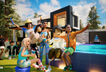 Captura de tela da Central de Aprendizagem da Roblox mostrando diversos ícones de jogos educativos e mundos imersivos para crianças.