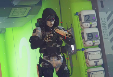 Cena de gameplay de Marathon exibindo a interface de combate e o ambiente hostil do novo extraction shooter da Bungie.