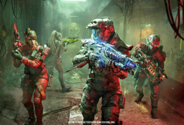 Arte promocional de Call of Duty: Mobile Temporada 3: Paranoia, mostrando os novos operadores com temática de horror cósmico e ficção científica.