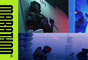 Captura de tela de Marathon exibindo a interface de combate e o ambiente de ficção científica do novo FPS de extração da Bungie.