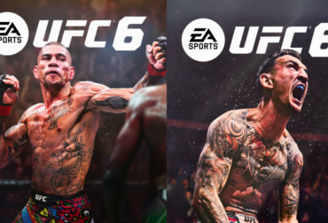 Imagem promocional do UFC 6 destacando Alex Poatan Pereira na Edição Standard e Max Holloway na Edição Ultimate.